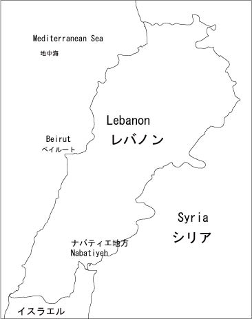 maps of lebanon. hairstyles Lebanon Map.