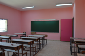 Renovated classroom