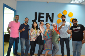 The host community team @ Amman Office