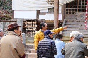 丸森の住民の方が台風の被害のあった様子をご説明くださいました。