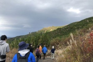 丸森町山間地の視察の様子